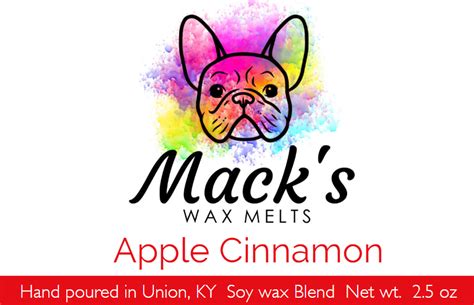 Macks Wax Melts — Apple Cinnamon