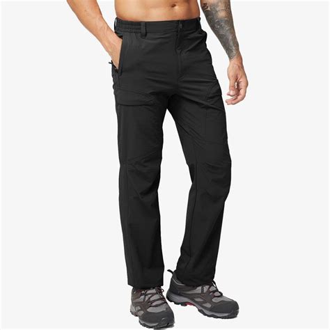 Mier Mens Hiking Pants Lightweight Stretchy Cargo Pants