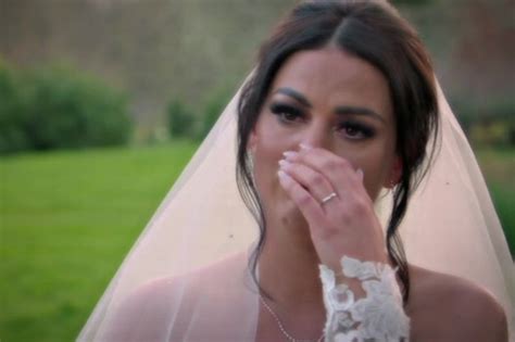 E4 Married At First Sight Uk Wedding Uncertain Minutes After Vows As