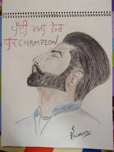 Parmish Verma Drawing Male Sketch Art Drawings