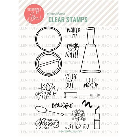 Ellen Hutson Llc Essentials By Ellen Clear Stamps Make It Beautiful