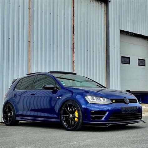 Lapiz Blue Golf 7 R Golf Car Volkswagen Golf R Volkswagen