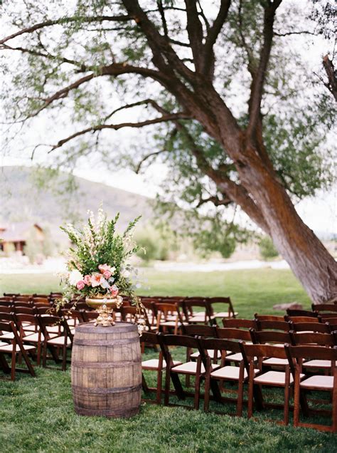 Blush And Gold Rustic High Star Ranch Wedding Kimberlee And Billy