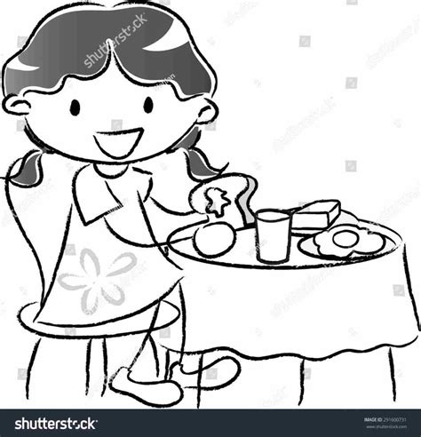 Eat Breakfast Clipart Black And White 19 Free Cliparts Download