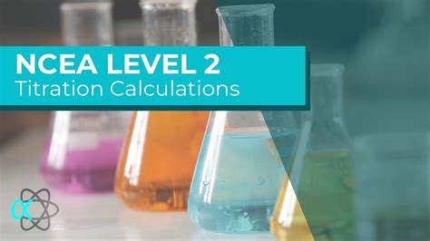 Ncea Level 2 Chemistry Titration Calculation Youtube