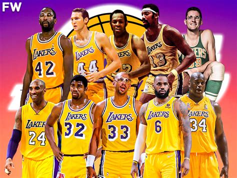 The La Times Ranks The 75 Greatest Lakers Of All Time Fadeaway World