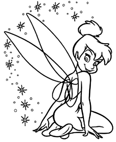 + zoom in, zoom out for coloring small details of princess coloring page + place cute stickers on your princess pictures + share your princesss coloring pages with your friends and. Cute Tinkerbell On Disney Princesses Coloring Page : Kids ...