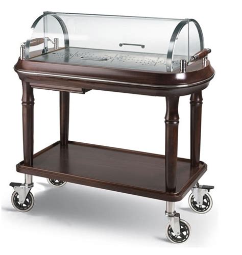 Forever Refrigerated Rotary Dessert Trolley