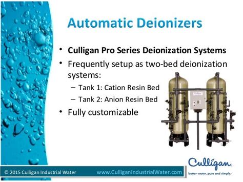 Culligan Deionization Systems