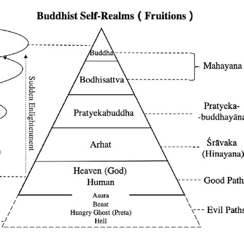 Schematic Diagram Of Buddhist Self Realms Fruitions Download