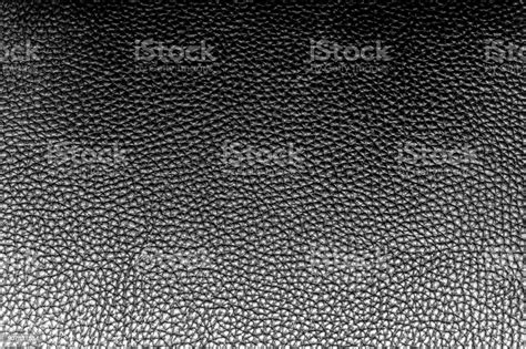 Abstract Luxury Leather Black Texture For Background Stock Photo