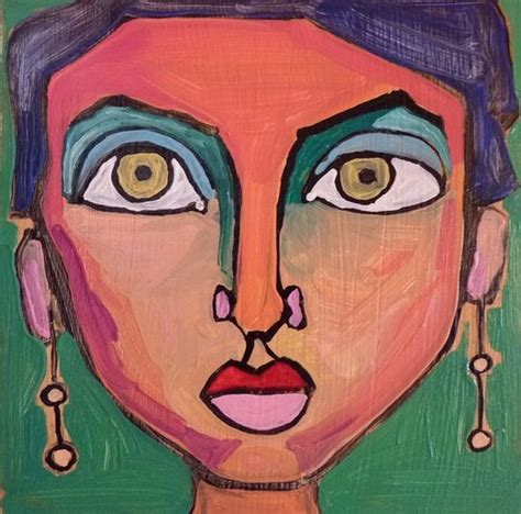 Complete Abstract Paintings Of Women Bored Art Contemporary Art Painting Abstract Face