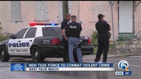 West Palm Beach Police Present Plan To Fight Gun Violence Youtube