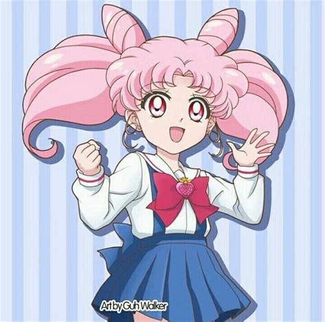 Chibiusa Usagi Sailor Chibi Moon Sailor Moon Crystal Sailor Scouts Crystal Art Mario