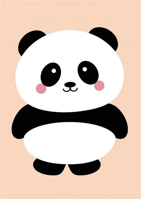10 Panda Dibujo Animado