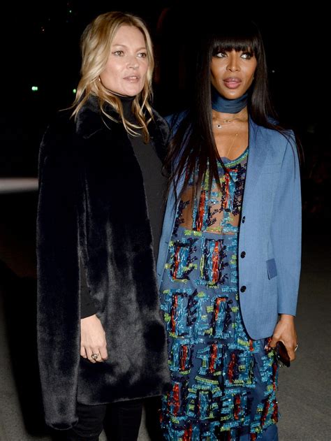 Kate Moss And Naomi Campbell Burberry Show Lfw 0217