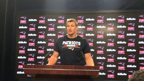 Rob Gronkowski On Rematch With Bills Ready For Tough Physical Team