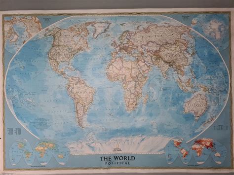 Wall Size World Map Hobbies Toys Memorabilia Collectibles