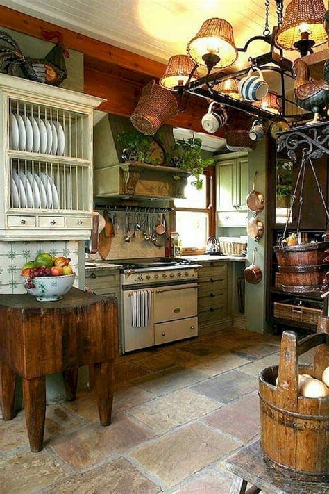 40 Gorgeous French Country Kitchen Design And Decor Ideas