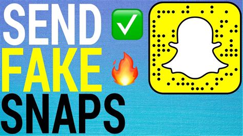 how to send fake snaps on snapchat youtube