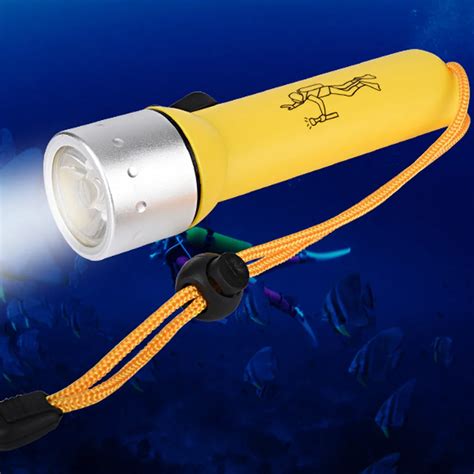 Super Bright Underwater 1200lm Cree Xm L T6 Led Diving Torch Lamp Light