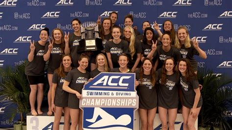 Virginia Wins 2016 Acc Womens Swimming And Diving Championship Youtube