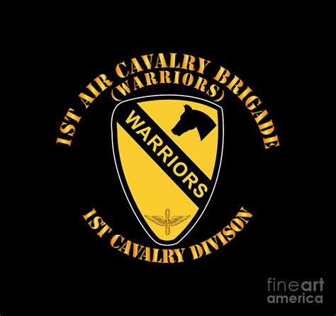Army 1st Air Cavalry Brigade Warriors 1st Cav Division Digital