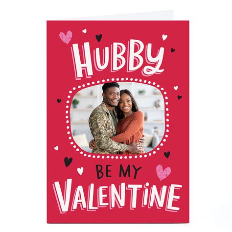 Buy Photo Ebony Newton Valentines Day Card Hubby Be My Valentine For
