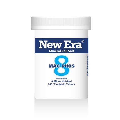 New Era Mineral Cell Salts No8 Mag Phos Magnesium Phosphate 240
