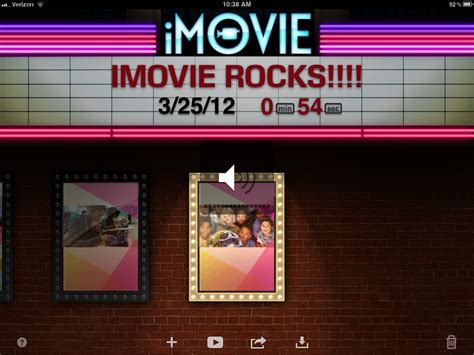 Imovie is an impressive free application which has a good number of features, is polished, easy to the imovie media library is further broken down into projects so you can organise your footage apple allows you to import projects from imovie for ios, which enables you to shoot a movie on an. iMovie for iPad: Themes, Transitions, Titles, Tunes and ...