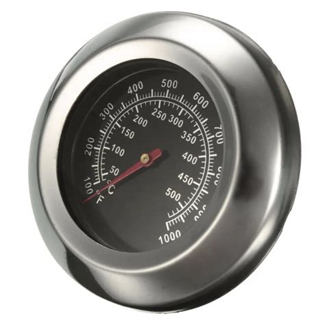 50~500 Degree Barbecue Bbq Smoker Grill Stainless Steel Thermometer