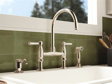 Classic Style: Bridge Kitchen Faucets from California Faucets | Hotel
