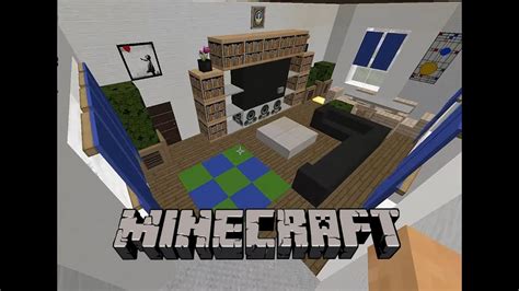 Minecraft Ev Yapımı İç Tasarım 6 Youtube