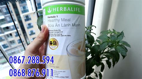 SỮa GiẢm CÂn Herbalife F1 Healthy Meal Bữa Ăn Lành Mạnh Formula 1