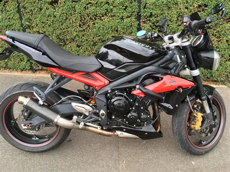 Triumphs traditionally handle well, with the old street triple standing out for being light, nimble and an intuitive steerer. 2013 Triumph STREET TRIPLE 675 R ABS, Daytona Cams, DeCat ...
