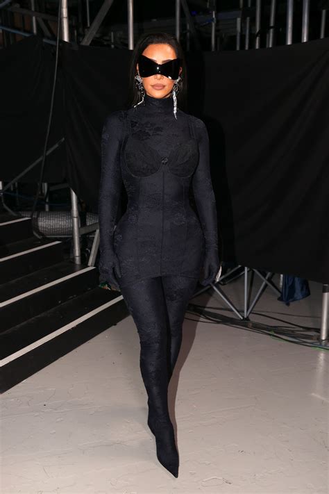 Kim Kardashian Refuses To Be Separated From Her Balenciaga British Vogue