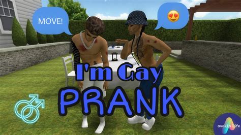 Im Gay Prank Pt 2 Avakin And More Youtube