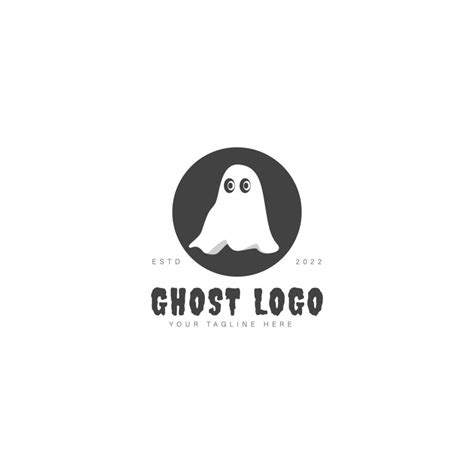 Ghost Logo Design Icon Illustration 8628970 Vector Art At Vecteezy