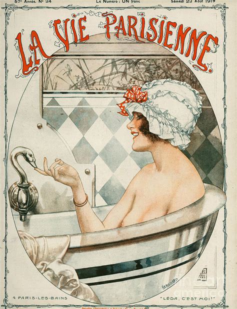la vie parisienne 1919 1910s france drawing by the advertising archives