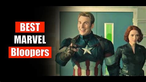 Best Marvel Bloopers And Outtakes Youtube