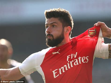 Pictures without the beard are fine too. Olivier Giroud, Nicolas Otamendi and Joe Ledley boast ...