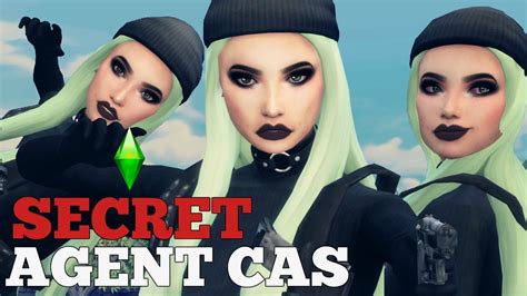 The Sims 4 Secret Agent Cas 💀⌚️ Youtube