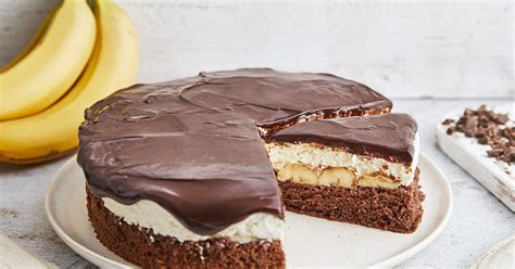Bananen-Schoko-Torte - so cremig & saftig | DasKochrezept.de