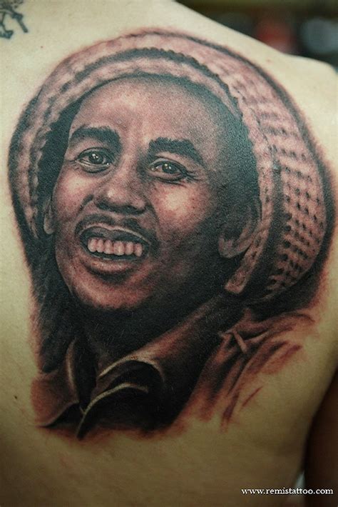 Tattoofilter is a tattoo community, tattoo gallery and international tattoo artist, studio and event directory. Bob Marley portrait by Remistattoo on DeviantArt