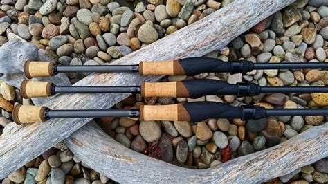 Detail of fishing rods as salmon season opens near kinclaven bridge on january 15, 2020 in perth, scotland. Custom Fishing Rods | www.thereeltech.com