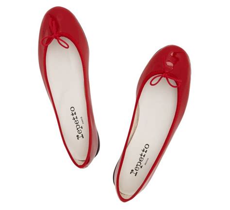 Red Patent Ballet Flats Red Ballet Flats Red Flats Leather Ballet