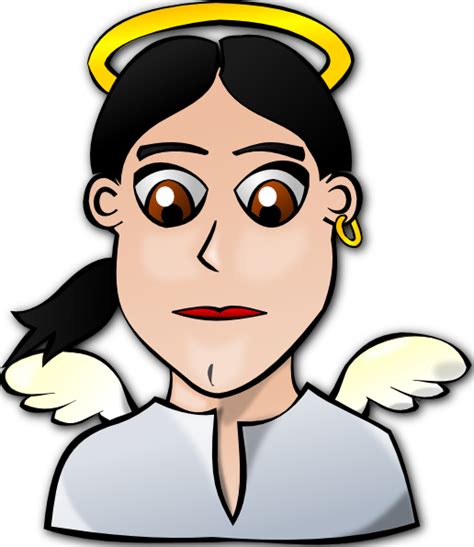 Angel Face Cartoon Clip Art Free Vector Clipart Best Clipart Best