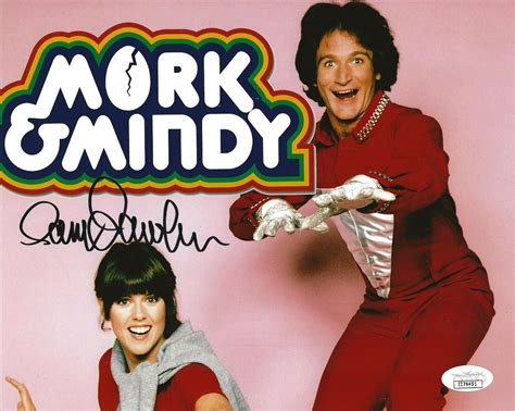 Pam Dawber Signed Mork And Mindy 8x10 Photo Autographed Mindy Mcconnell 4