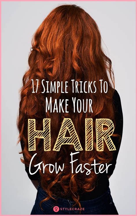 Do you long for thick, gorgeous hair? Can Your Hair Grow Faster? - 16 Simple Hair Growth Tips ...