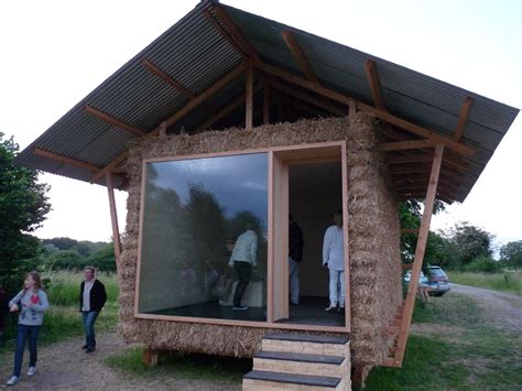 Straw Bale House Straw Bale House Architecture Small House